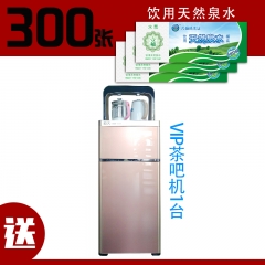 【泉水水票套餐10】300张天然泉水水票送VIP茶吧机1台