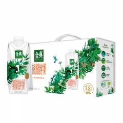伊利金典梦幻盖有机脱脂纯牛奶250ml×10