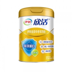 伊利金装中老年奶粉800g罐装